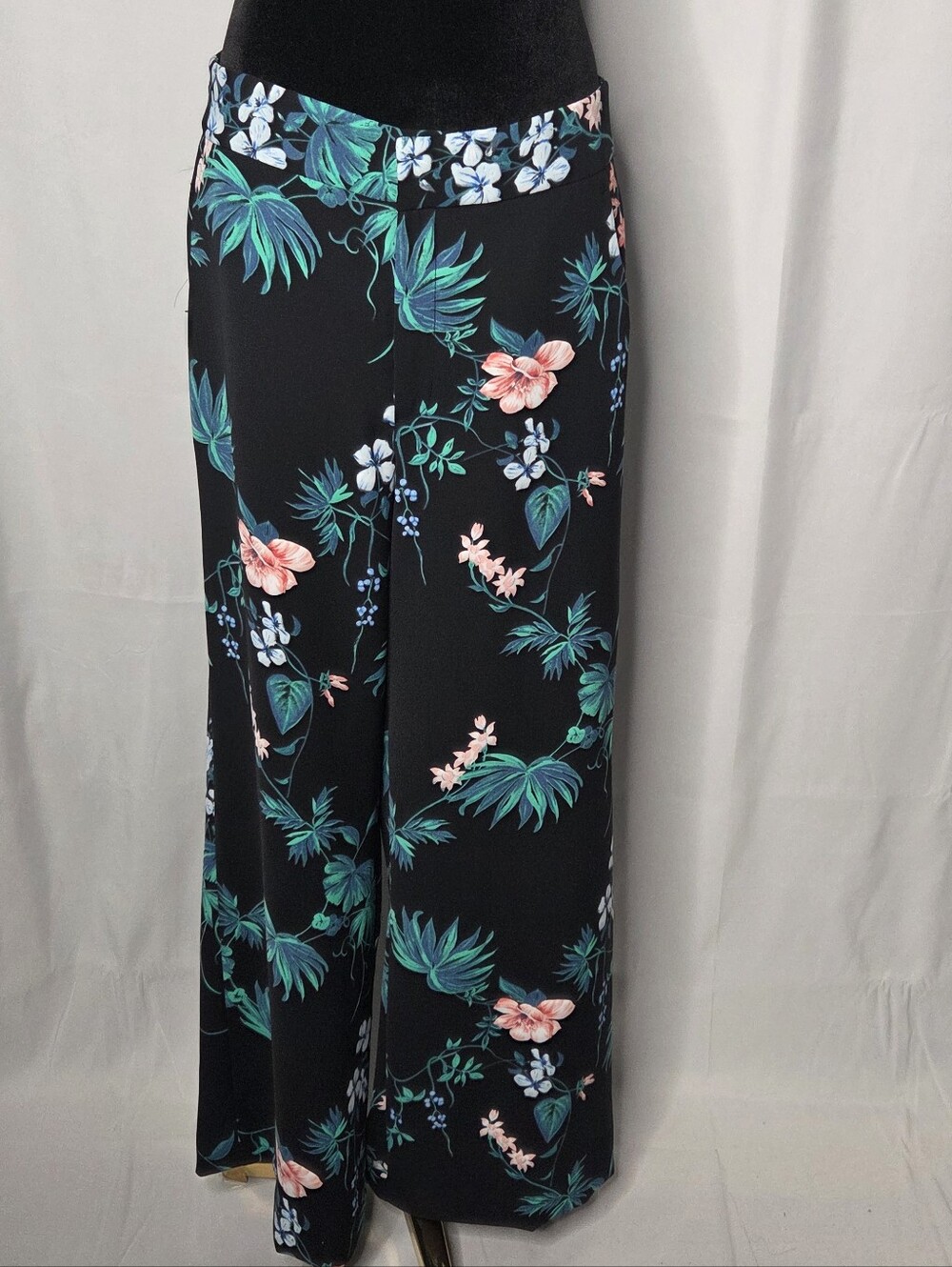 Banana Republic Floral Wide-Leg Pants